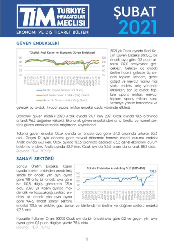 Şubat 2021 Bülteni 