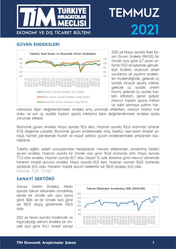 Temmuz 2021 Bülteni 