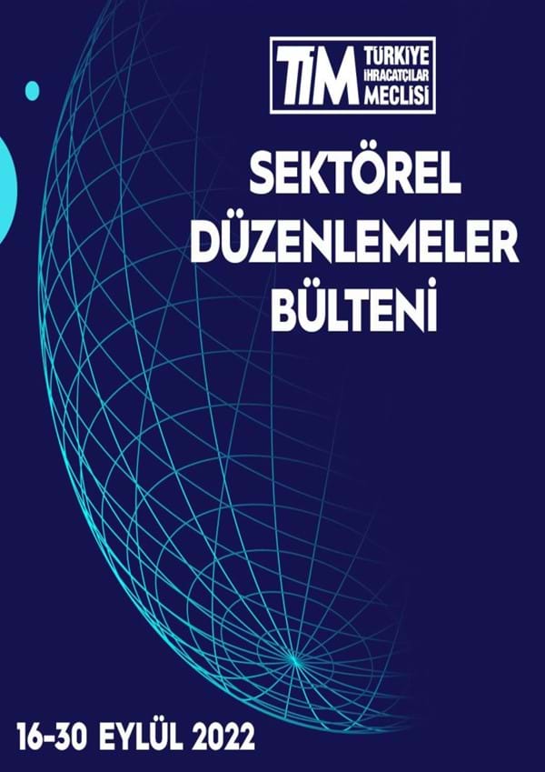 15-30 Eylül 2022 Bülteni 