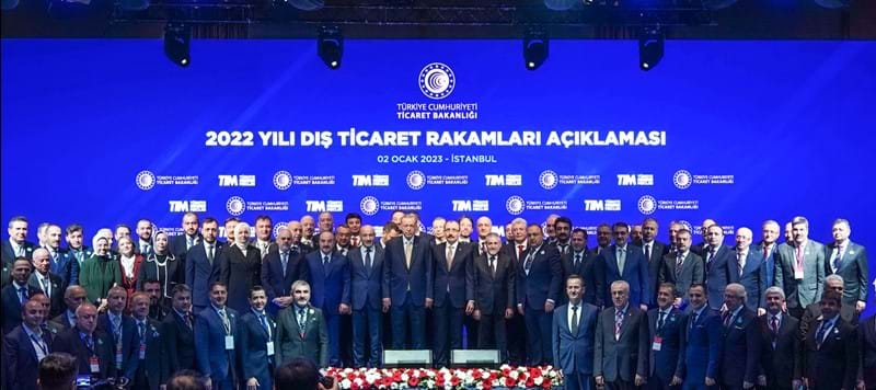 Türkiye's exports hit record $254 billion in 2022