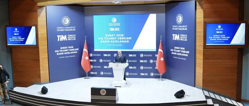 Türkiye'nin Şubat Ayı İhracatı 21 Milyar 65 Milyon Dolar Oldu