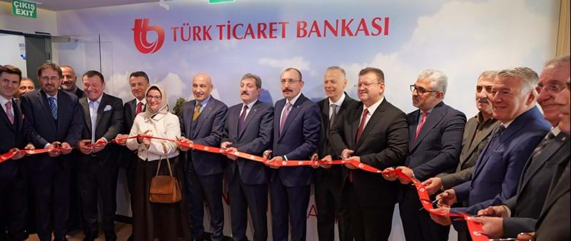 Türk Ticaret Bankası Samsun Şubesi Hizmete Açıldı